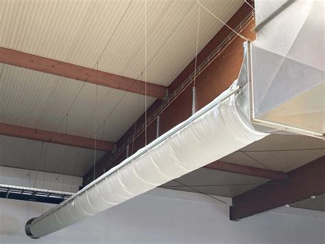 metal ducts vs fabric ducts|fabric vs metal air ducting.